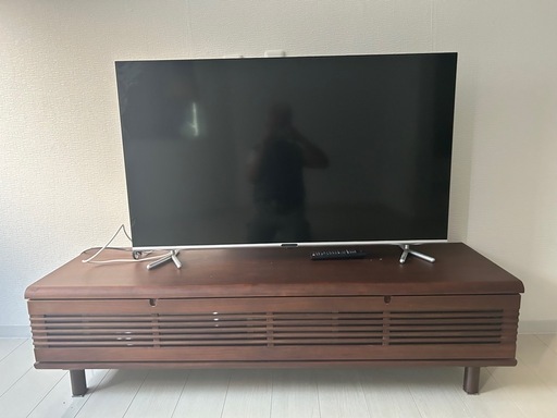 【本日限定値下げ】4K/HDR対応50型テレビ+テレビ台