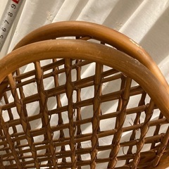 ラタン パーテーション レトロの画像