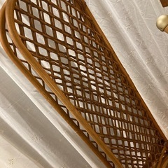 ラタン パーテーション レトロの画像