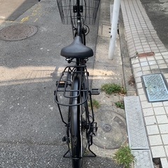 ギア付きオートライト自転車の画像