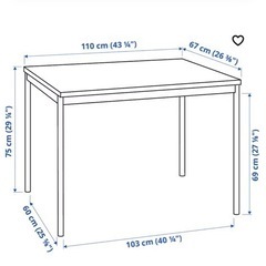 ダイニングテーブル　IKEAの画像