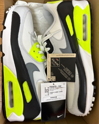 スニーカー NIKE AIR MAX 90 GTX FD5810-102 26.5cm