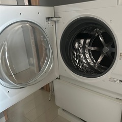 パナソニック　おしゃれドラム式洗濯機　キューブルの画像