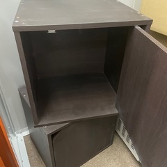 カラーボックス2つ(28日まで)の画像