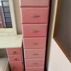 ドレッサー　引き出し棚の画像