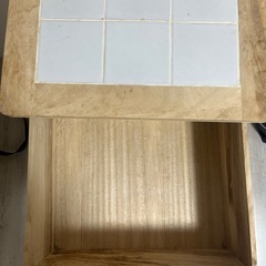 収納ボックス(木)の画像