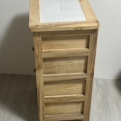 収納ボックス(木)の画像