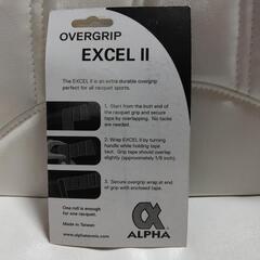 未使用　ALPHA EXCEL II　グリップテープ　白 の画像