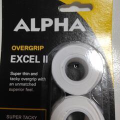 未使用　ALPHA EXCEL II　グリップテープ　白 の画像