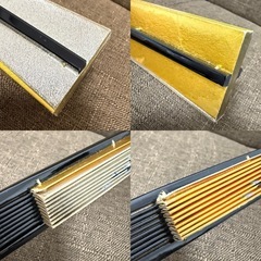 舞扇子　鶴　金銀　約29cmの画像