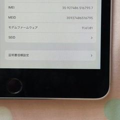 iPad mini4 16GB SoftBank利用制限〇 SIMロック解除済みの画像