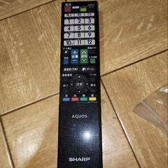 処分予定　動作品　SHARP　液晶テレビの画像