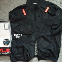 長袖　バートル　XXL　背面ファン　黒　の画像