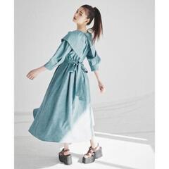 レディアゼル ビックカラーワンピースの画像