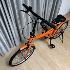 折りたたみ20インチ自転車　未使用品の画像