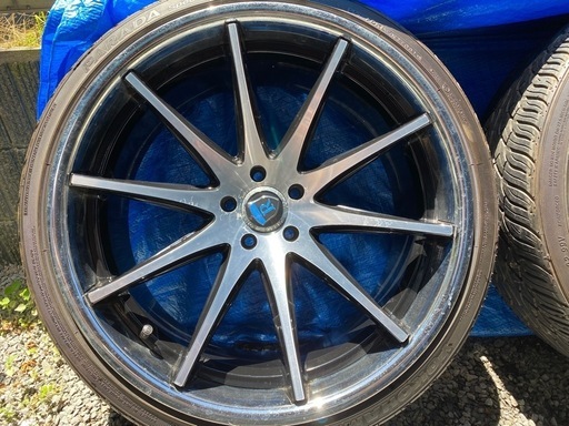 ROHANA RC10 22インチ　114.3 10.5j+42 4本通し