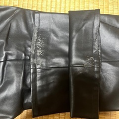 【8月25日本日受け渡し可能】HARE フェイクレザーフレアパンツの画像