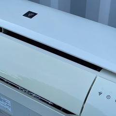 高圧洗浄済み ! !◇シャープ エアコン 6畳用 2016年製 内部洗浄 プラズマクラスター AY-F22TD 取付け可 ! 保証付き ! !の画像