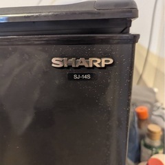 ★冷蔵庫★SHARP SJ-14S★中古  動作確認済み！★8/31、日曜の午前中に取りに来れる方限定！の画像