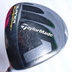 中古ドライバー テーラーメイド  Taylormade ＢＵＲＮＥＲ ＳＵＰＥＲ ＦＡＳＴ ＴＰ ９．５°　シャフト：ＦＵＢＵＫＩ α ６０ フレックス：Ｓ ロフト：9.50 ゴルフの画像