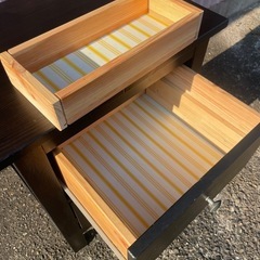 IKEA HEMNES イケアヘムネス チェスト ナイト サイド テーブルの画像