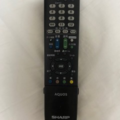 SHARP液晶テレビAQUOS20V型の画像