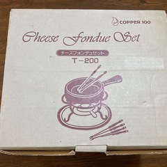 チーズホンデュセットの画像