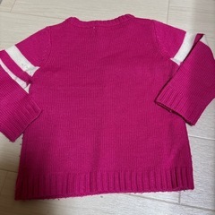 Barbie ピンク ニットセーター 95の画像