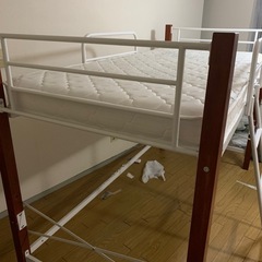 シングルベッドサイズ　ベッド（詳細ご覧ください）の画像