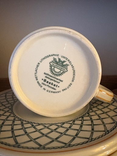 VILLEROY & BOCH カップ＆ソーサー4客セット