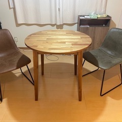 IKEAダイニングテーブル椅子セット
　   の画像