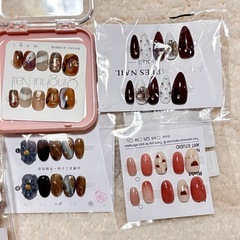 未使用ネイルチップ20種セットの画像