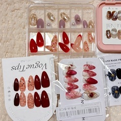 未使用ネイルチップ20種セットの画像