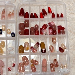未使用ネイルチップ20種セットの画像