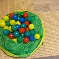 カラフルプレイハウス・トンネルセット 西松屋 ボールプール おもちゃ テントの画像
