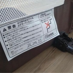 おくだけとおせんぼ　日本育児　スマートワイド　ブラウン　ベビーゲートの画像