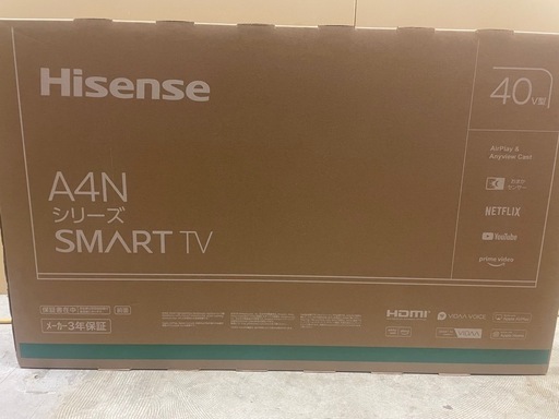 ハイセンス40TV