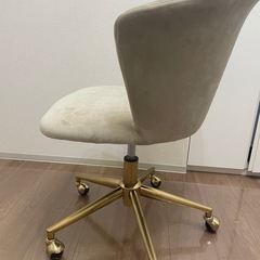 デスクチェア/ドレッサー椅子にも◎の画像