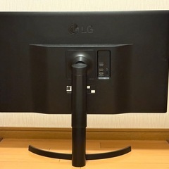 LG 32インチ　4Kモニター　ジャンク品扱いの画像
