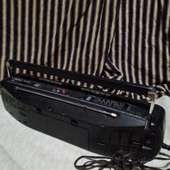 【T3】93年製 SONY ラジカセ　CFS-W404 レトロの画像