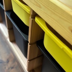 IKEA　トロファスト 収納コンビネーション 収納ボックス6個付きの画像