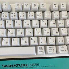 ☆　Logicool ロジクール SIGNATURE K855 Bluetooth メカニカルキーボード◆テンキーレスで持ち運びも楽々の画像