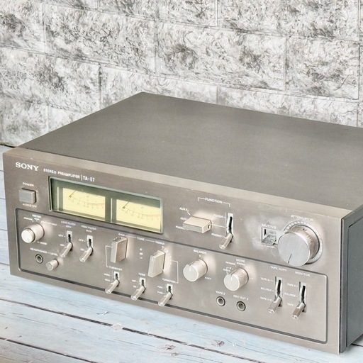 SONY「TA-E7」70年代高級ステレオプリアンプ