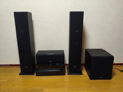 🎶 ホームシアターセット SONYスピーカー4本 + ONKYO AVアンプ