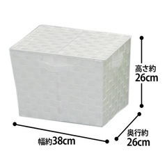 フタ付きバスケットの画像