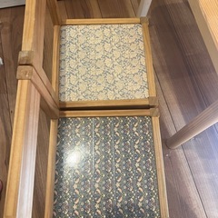 ikea 子ども用 椅子 机 の画像