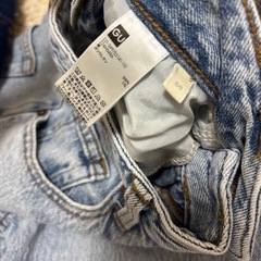 ワイドデニム まとめて レディース UNIQLO GU しまむらの画像