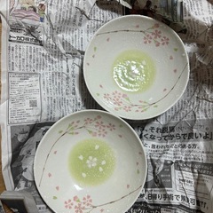食器2 ヤマザキ春のパン祭り　器　3個セット＋お皿2枚　新品未使用の画像