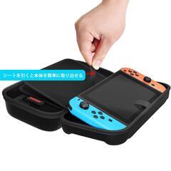 【新品】Switch ケース 収納バッグ 保護カバー 有機elモデル対応 カード20枚の画像