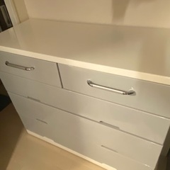 ニトリ　4段チェストの画像